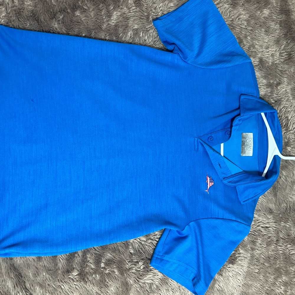 Ocean + Coast Blue Polo Shirt